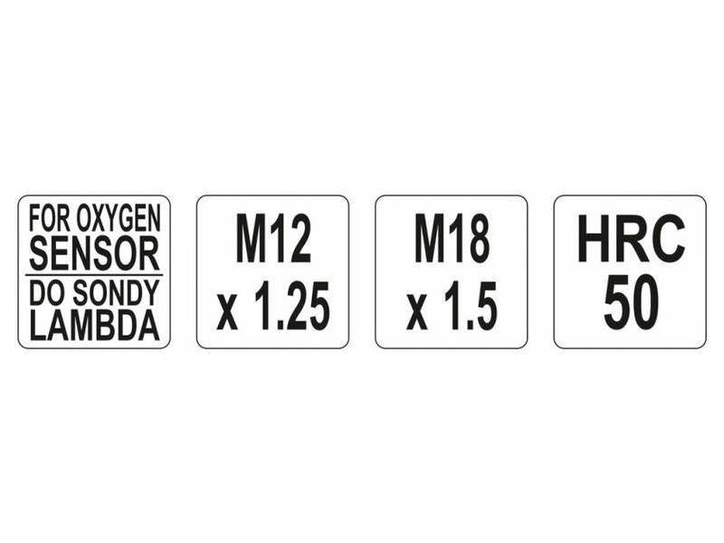 Kit de reparare a filetului sondei Lambda YATO 2 piese - 2 | YEO