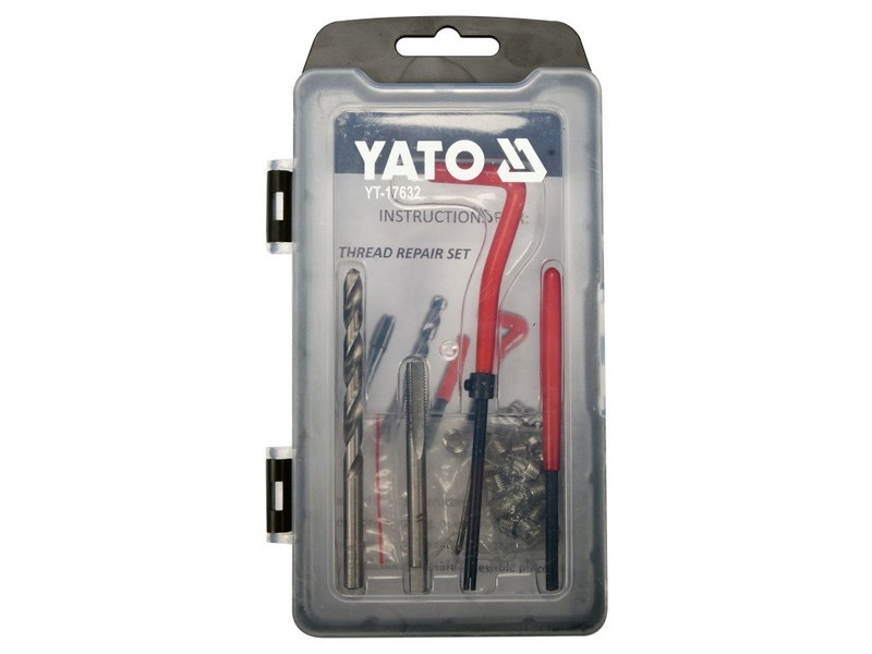 Kit de reparare a filetului YATO 30 bucăți M6 1 mm - 2 | YEO