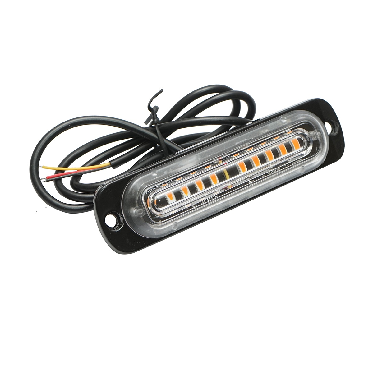 Lampa gabarit LED 12-24V, 10W, galben, 10 LED-uri 110x30x10mm, Cod: BK79850 - 2 | YEO