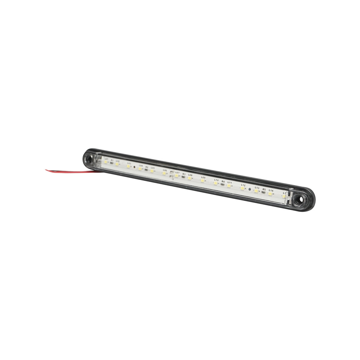 Lampa laterala led alba 240mm 12-24V, Cod: BK69500, Brand: BRECKNER GERMANY