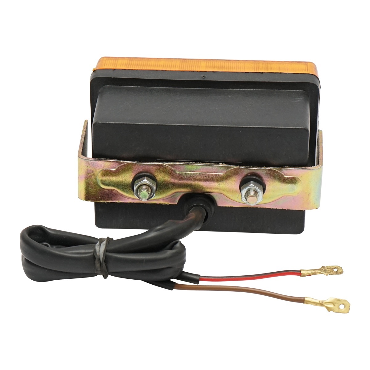 Lampa pozitie sau semnalizare fata galbena cu suport metalic tip brida, Cod: BK90964, Brand: BRECKNER GERMANY