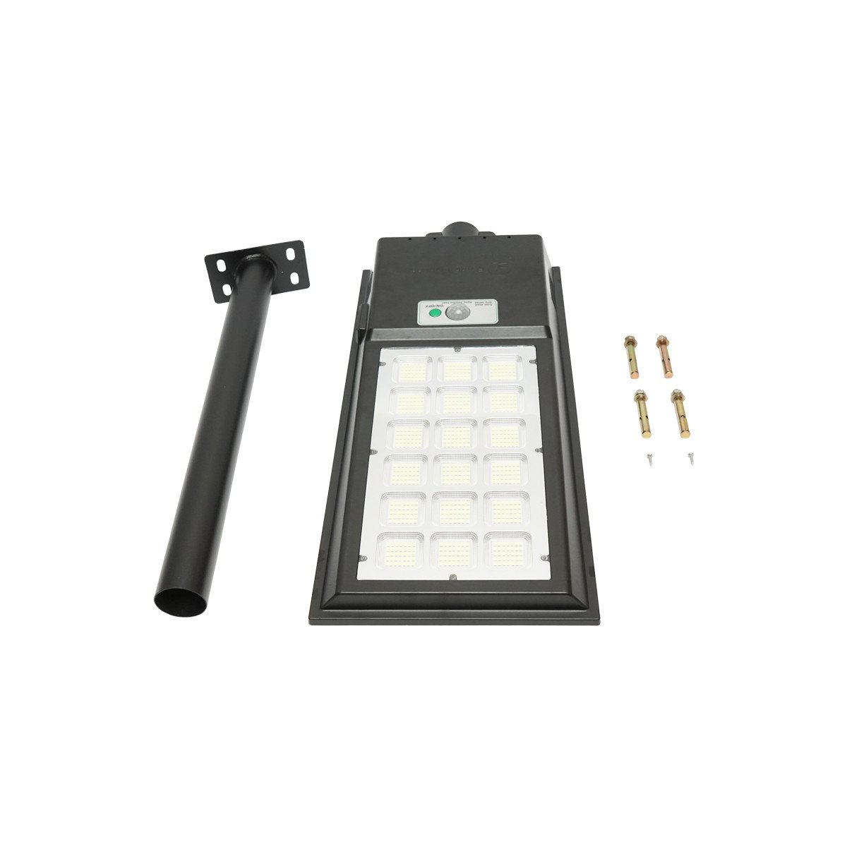 Lampa solara LED, iluminat stradal 150W, 6500K, IP65, cu panou solar, senzor de miscare si prindere pe stalp, Cod: BK69675 Echivalență: DISLG34, Breckner Germany - 2 | YEO