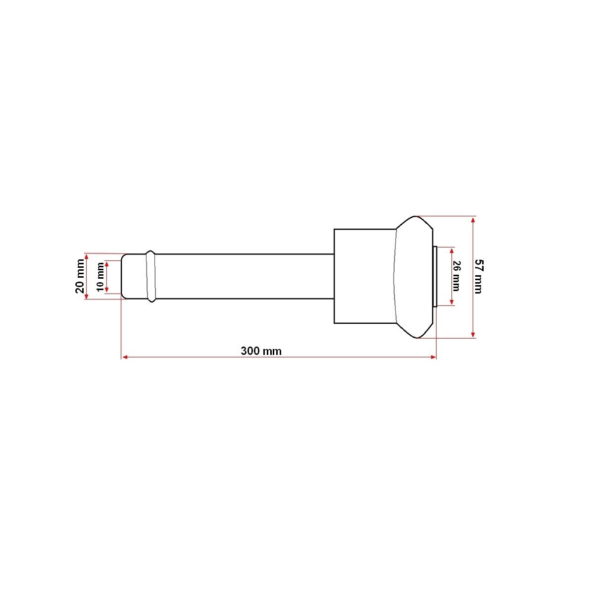 Manson lung siliconic pentru aparat de muls vaci, Cod: BK90237,