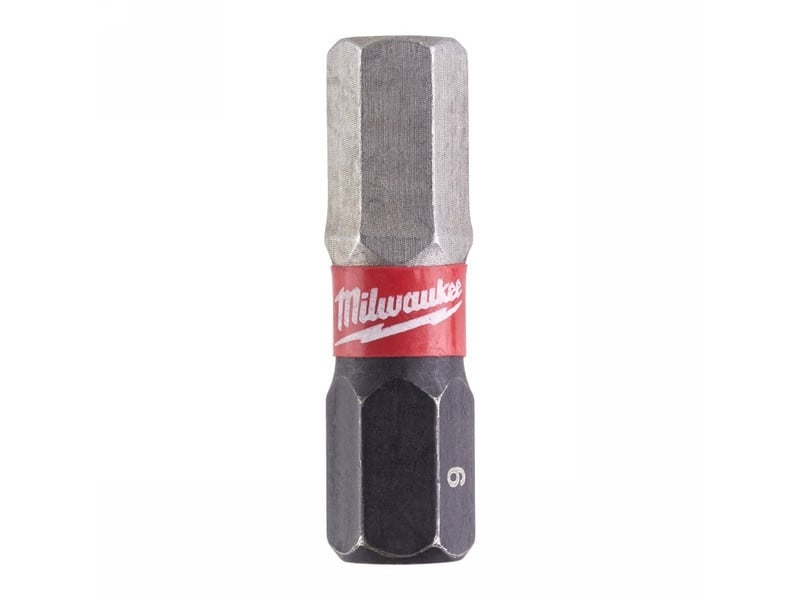 MILWAUKEE Bithegy imbus 6 x 25 mm Shockwave Impact Duty (2 buc)