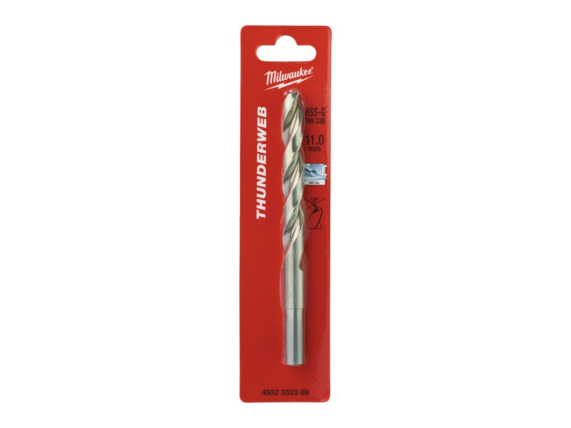 MILWAUKEE Burghiu spiralat 11,0 x 142/94 mm HSS-G DIN 338 Thunderweb - 1 | YEO