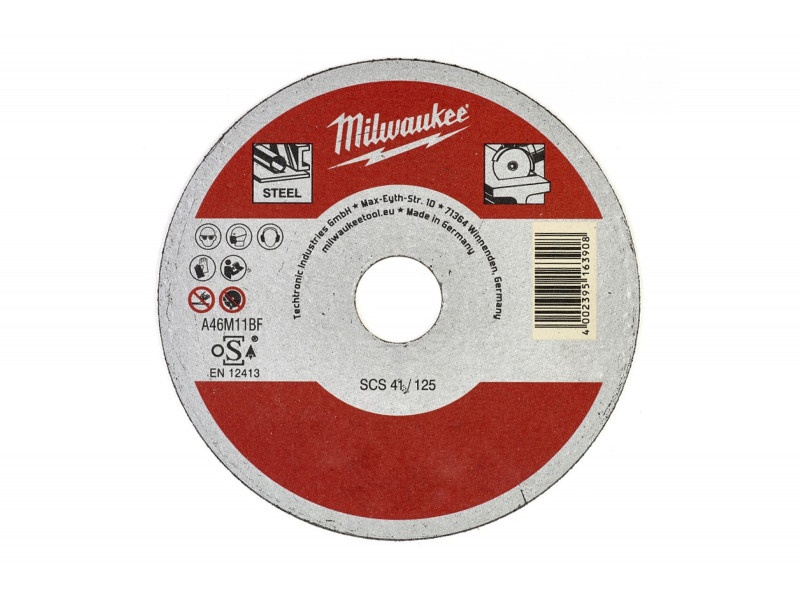 MILWAUKEE Disc de tăiere pentru metal 115 x 1,0 x 22,2 mm ECO SCS 41