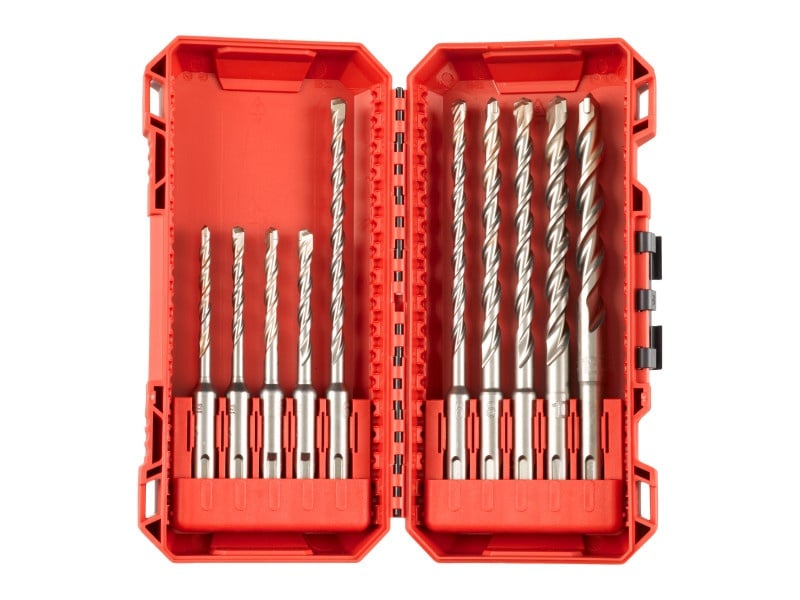 MILWAUKEE M2 set de burghie cu capăt dublu 10 piese SDS-Plus