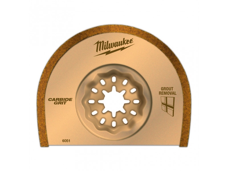 MILWAUKEE Pânză de ferăstrău circular 75 x 2,2 mm cu vârf din carbură Multitool Starlock