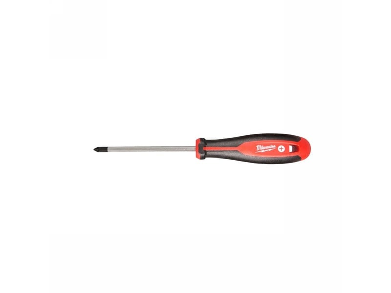 MILWAUKEE Șurubelniță cu mâner cu 3 fețe PH2 x 125 mm