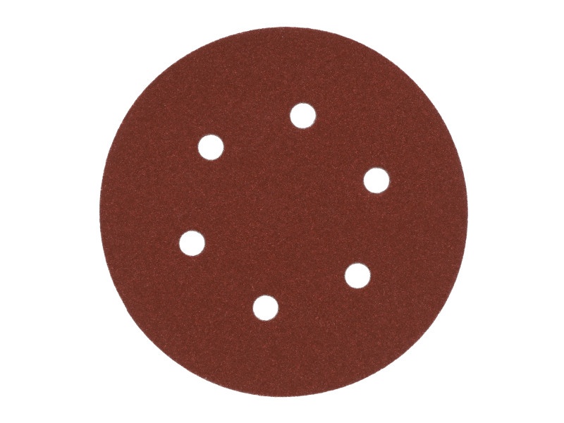 MILWAUKEE Velcro tampon de șlefuit STD 150 mm / P40 6 găuri (10 buc)