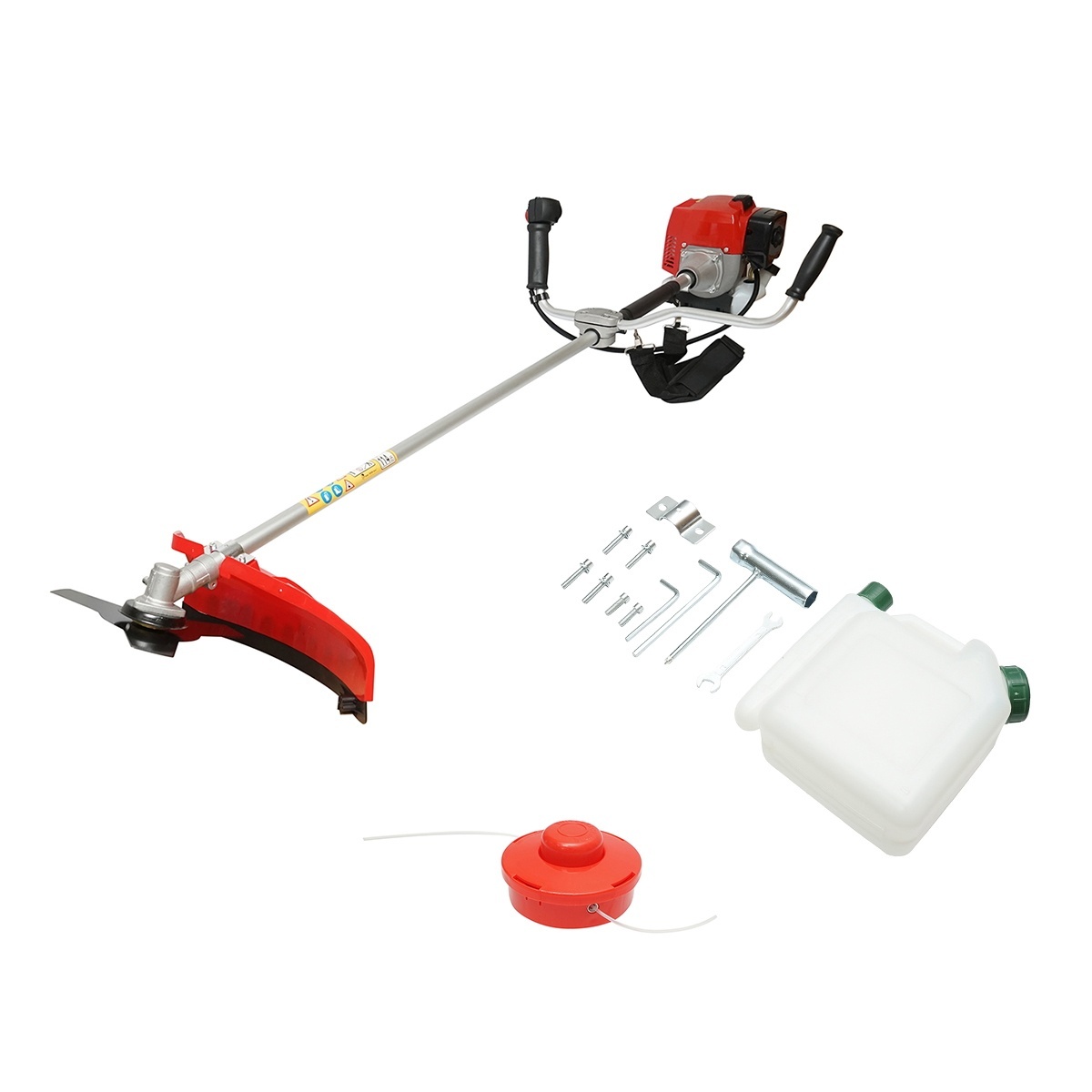 Motocoasa pe benzina 52cc, motor 2T 2.5CP, turatie 8000rpm, accesorii incluse, Cod: DISUE04
