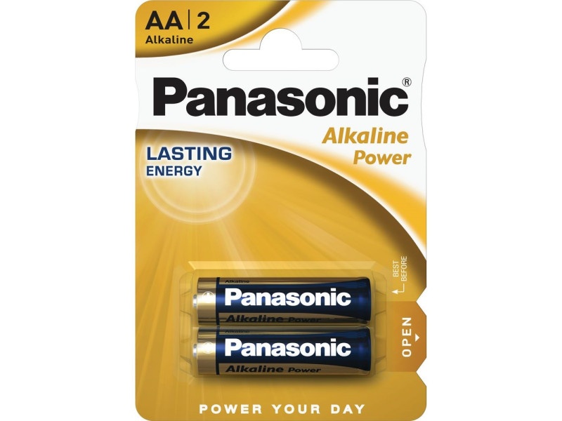 PANASONIC AA/pencil baterie alcalină de lungă durată 1,5 V (2 buc)