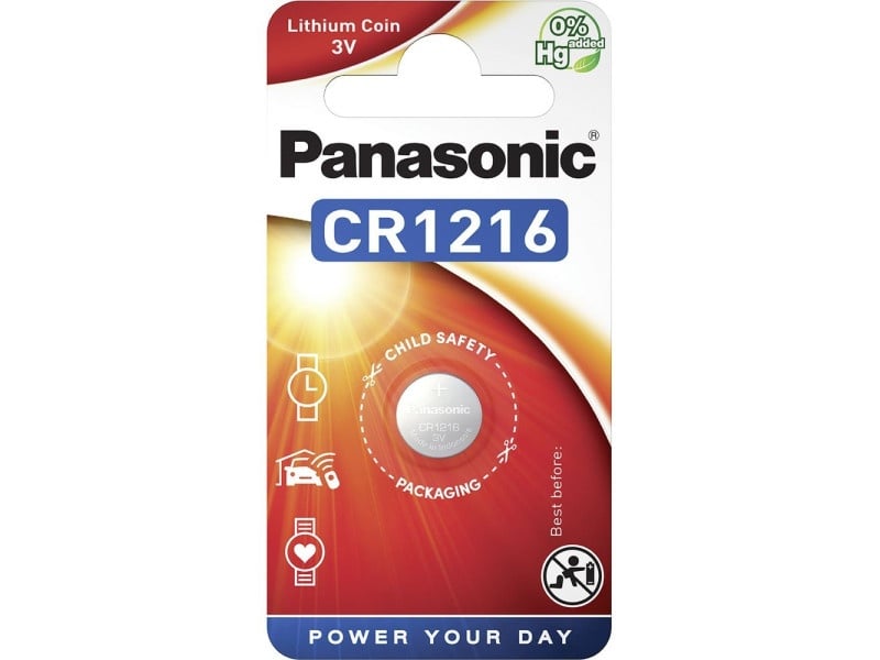 PANASONIC CR1216 celulă buton litiu 3 V