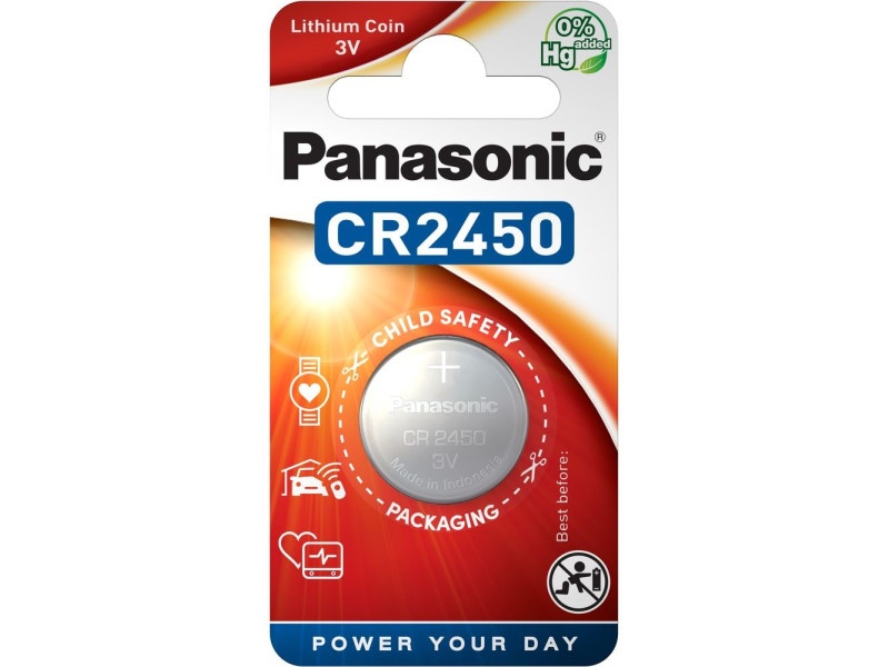 PANASONIC CR2450 celulă buton litiu 3 V