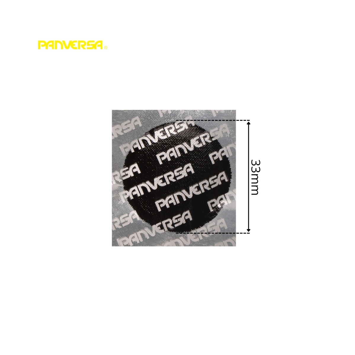Petice vulcanizare rotunde 33mm PP0 pentru camere de aer Panversa, DISRN68 - 2 | YEO