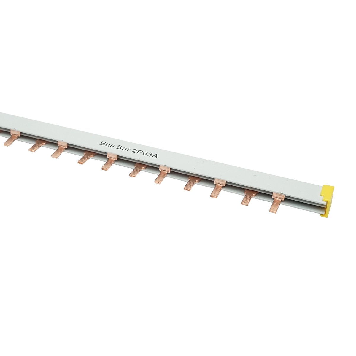 Pieptene, busbar monofazic 1m, 2P, 63A pentru alimentare sigurante automate, Cod: BK78992,Brand: BRECKNER GERMANY - 2 | YEO