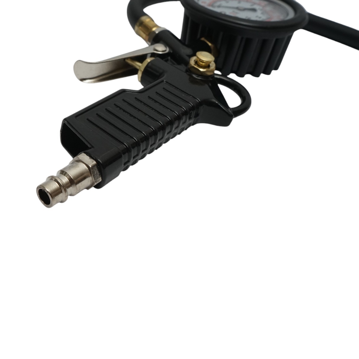 Pistol umflat roti cu furtun si manometru mecanic 0-16 bar Breckner Germany, DISFR92, BRECKNER GERMANY