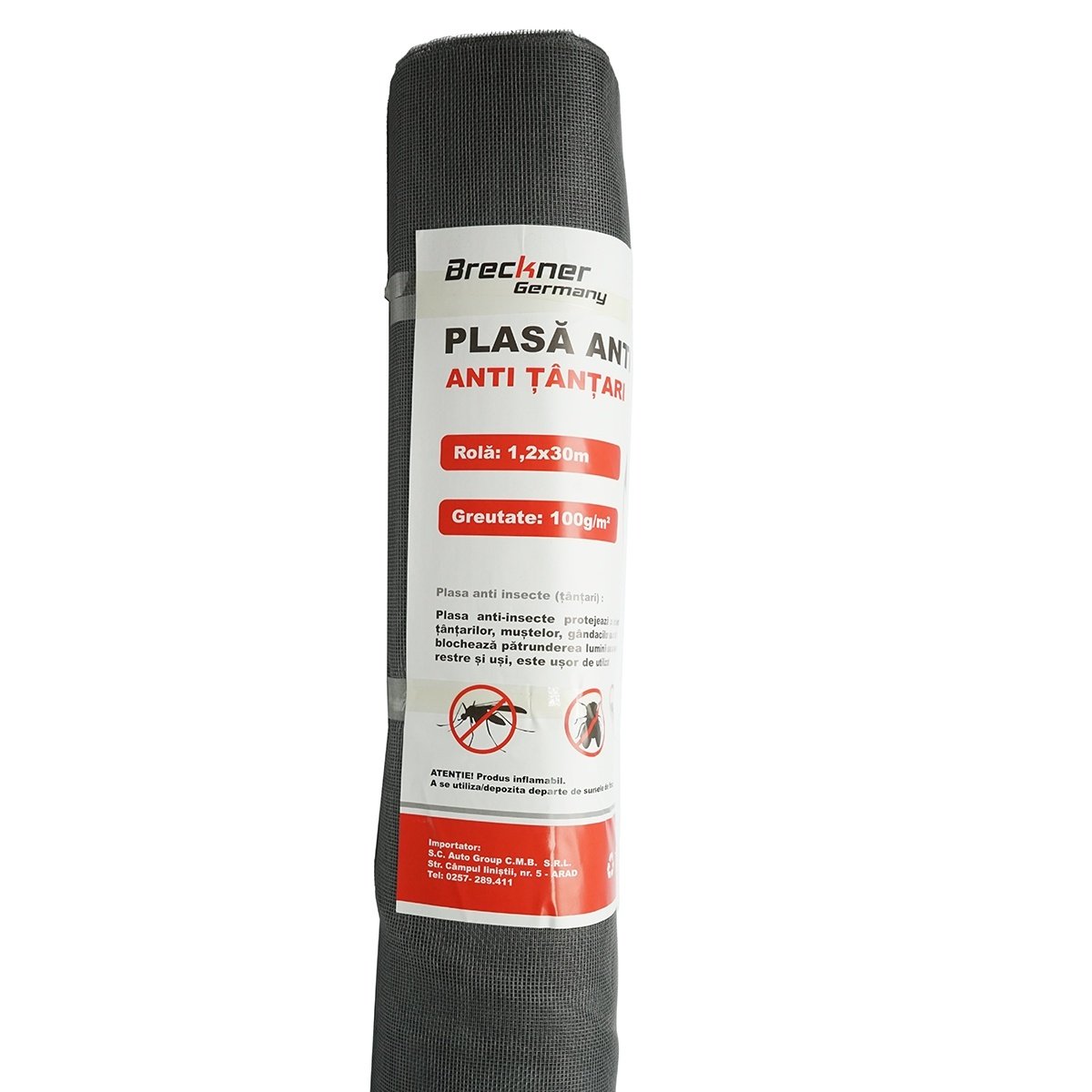 Plasa anti insecte (tantari) 100 gr/mp, 1.2x30m, Cod: BK78861, Brand: BRECKNER GERMANY - 1 | YEO