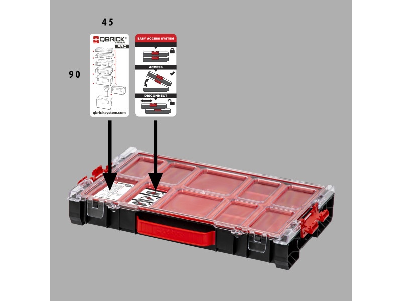 QBRICK SYSTEM PRO Organizator 100