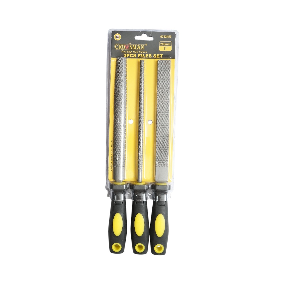 Set 3 pile universale mixte 200mm , Cod: DISUF94, Crownman - 2 | YEO