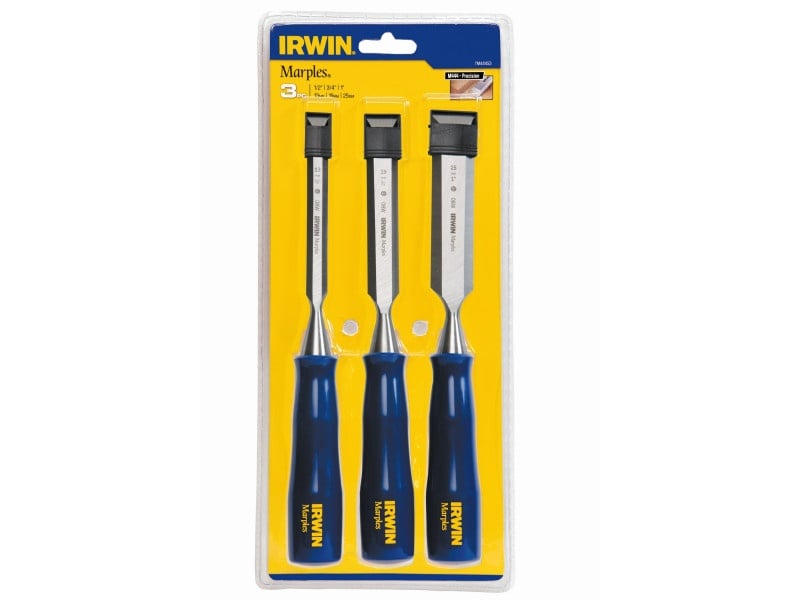 Set tăietor de lemn IRWIN Marples 3 piese cu mâner din plastic (13-19-25 mm)