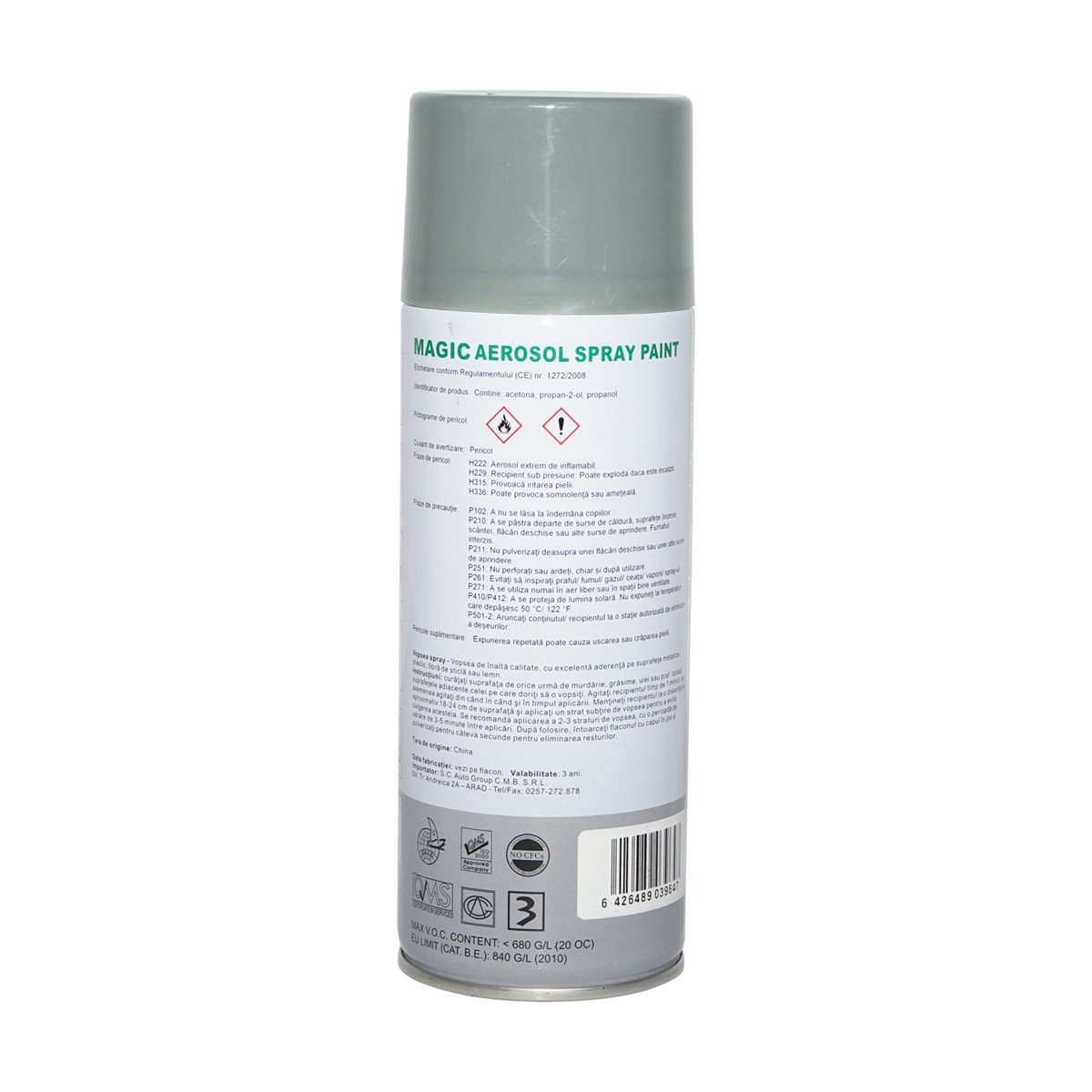 Spray vopsea Magic gri 7001 450 ml, Cod: FOX7001,Brand: MAGIC - 1 | YEO