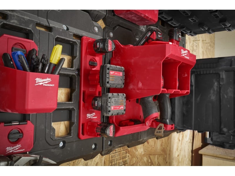 Suport baterie MILWAUKEE M12 pentru placa de montare PACKOUT™