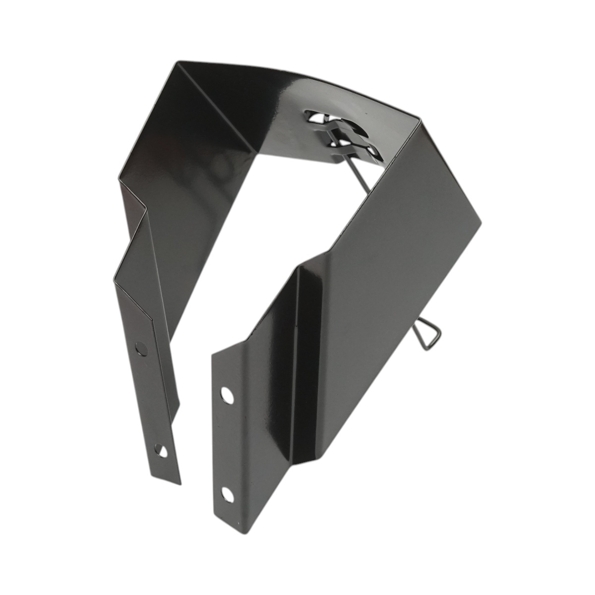 Suport cala blocare roata din otel negru, DISUH21, BRECKNER GERMANY