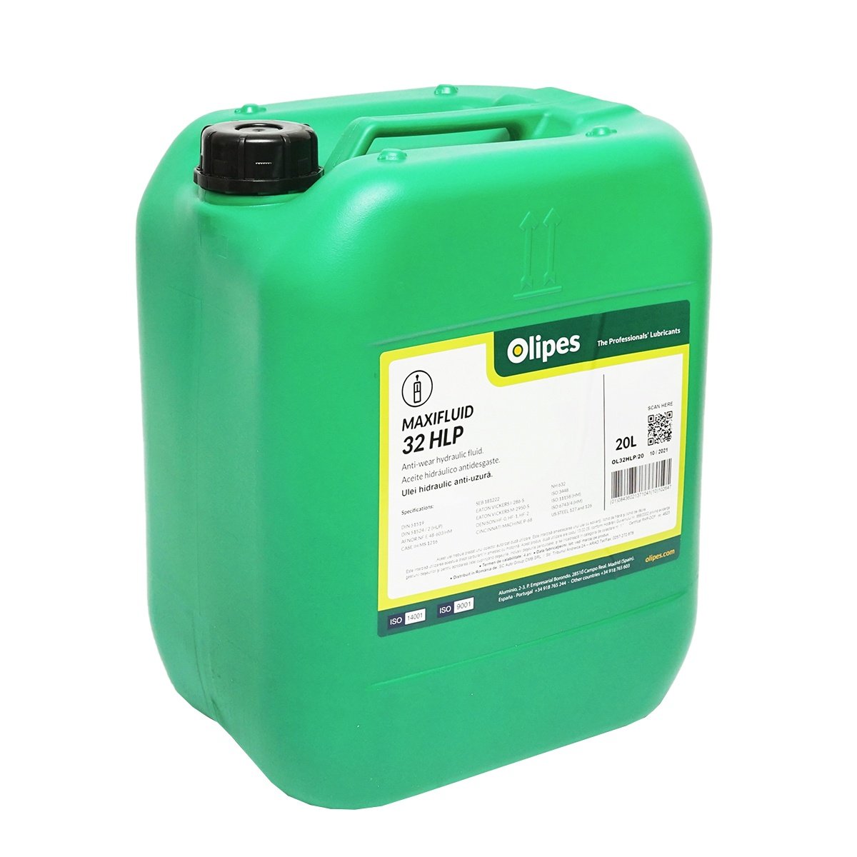 Ulei hidraulic Olipes MAXIFLUID 32 HLP H32 20L, Cod: OL32HLP/20, Brand: OLIPES - 1 | YEO