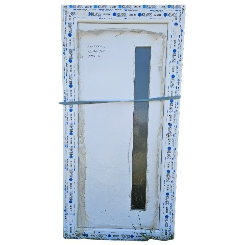 Usa, PVC & termopan, 100x200cm, alba, stanga, Klass, 6cm, 4 camere, panel decorativ