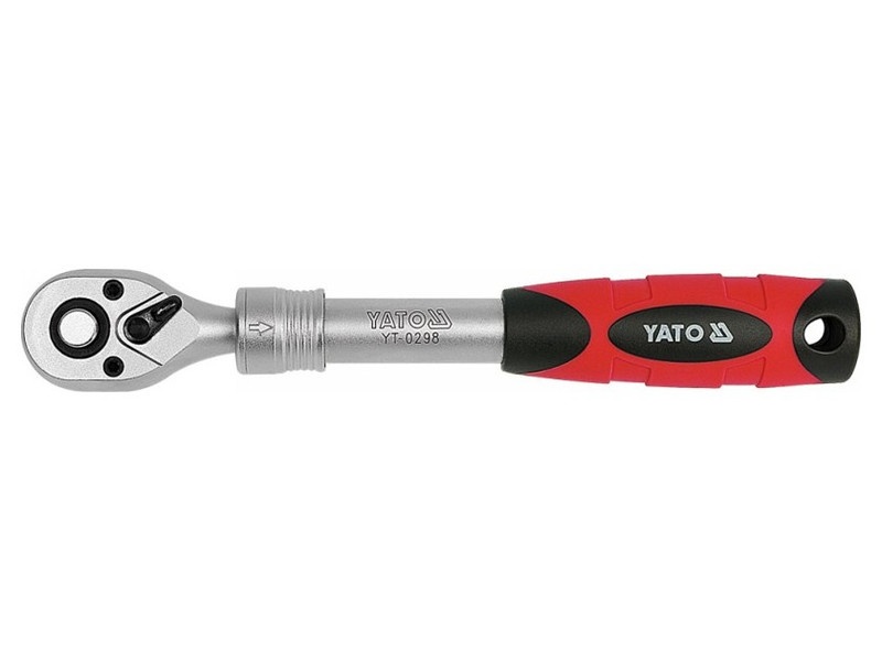 YATO arbore de acționare cu clichet 3/8" 215-315 mm 72T telescopic CrV DIN3122