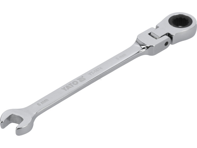 YATO Cheie cu clichet stea cu clichet 8 mm / 140 mm 72T CrV - 2 | YEO