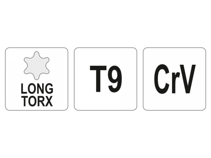 YATO Cheie Torx T9 lungă - 1 | YEO