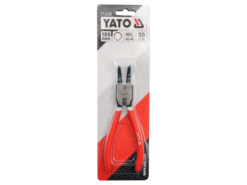 YATO Clește Seeger 180 mm exterior curbat - 1 | YEO