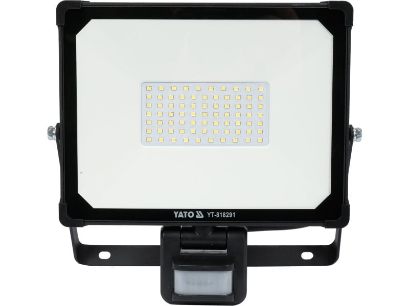 YATO Electric LED proiector cu senzor de mișcare 4750 lumeni 50 W - 1 | YEO