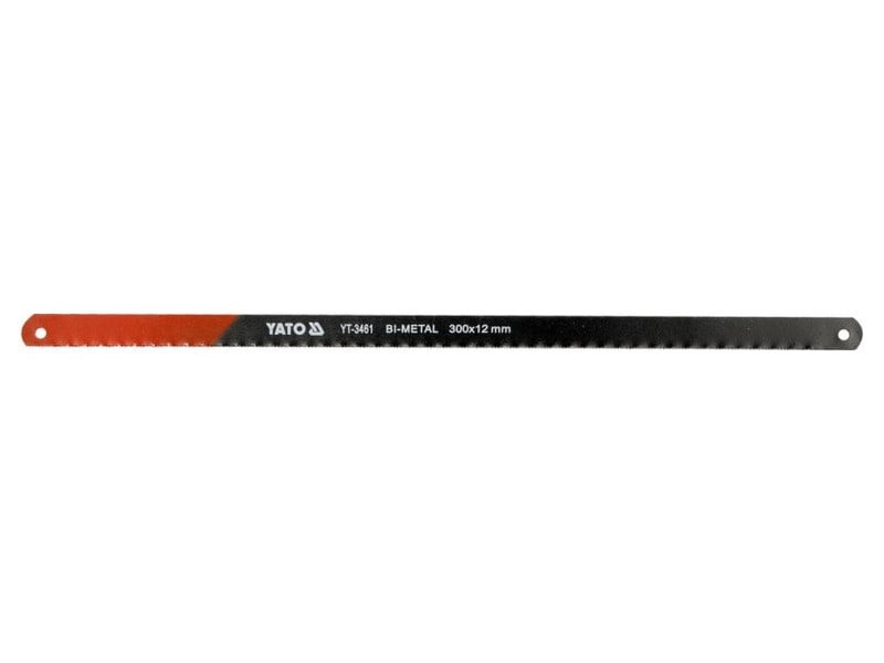 YATO Fierăstrău manual pentru metale 300/12 mm 24TPI bimetal (M2+6150) (2 bucăți)