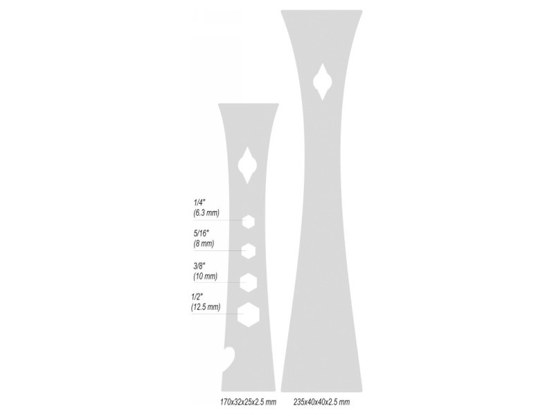YATO Inox set răzuitor de vopsea 2 piese 170, 230 mm - 3 | YEO