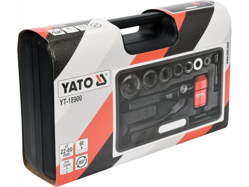 YATO Perforator hidraulic pentru plăci 22 - 60 mm 360° - 3 | YEO