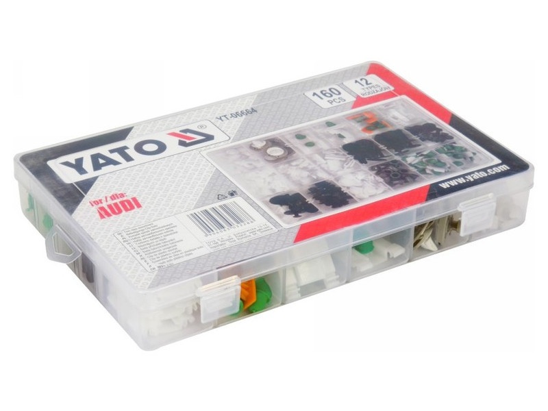 YATO Set de brevete din plastic 160 piese Audi - 2 | YEO