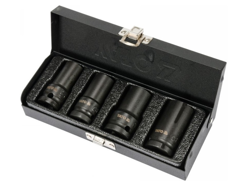 YATO set de prize 4 piese 1/2" 17-26 mm CrMo - 1 | YEO