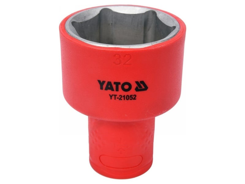 YATO Ștuț izolat 1/2" 32 mm 1000 V CrV