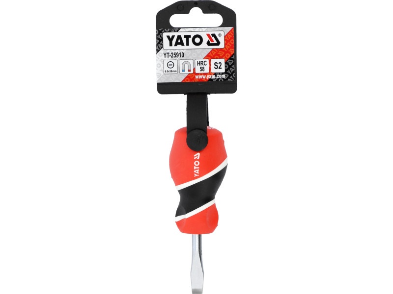 YATO Șurubelniță plată 6 x 38 mm magnetică - 2 | YEO