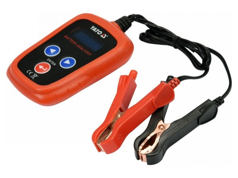 YATO Tester digital pentru baterii 12 V - 2 | YEO