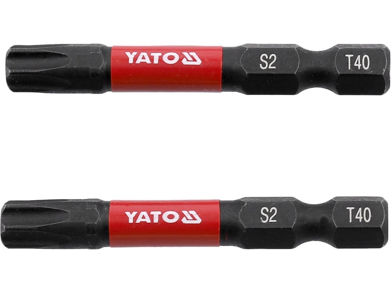 YATO Vârf bit de impact T40 x 50 mm (2 bucăți)