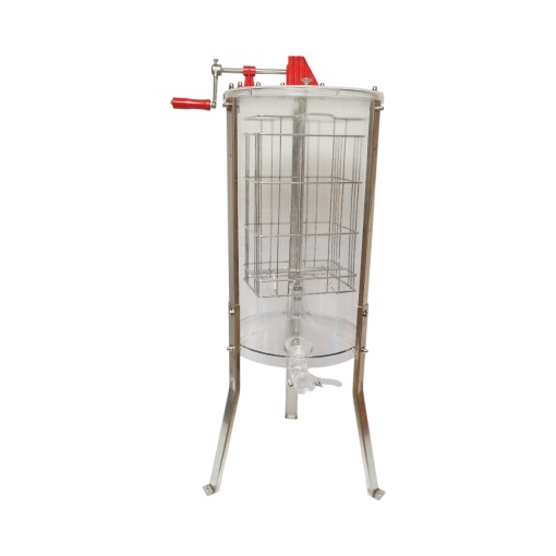 Centrifuga manuala apicola, extractor miere transparent cu 2 rame, Cod: DISTT68