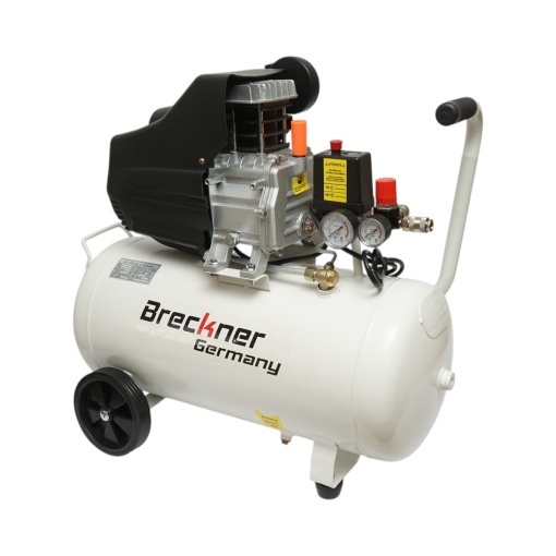 Compresor aer 50L, putere motor 1.9KW/2.5CP, presiune maxima 8 bar, volum aer aspirat 185L/min , Cod: BK76298, Breckner Germany