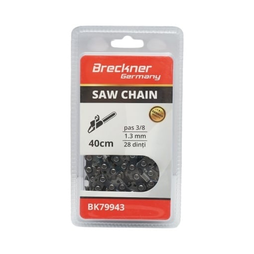 Lant drujba pas 3/8, 28 de dinti, 1.3mm, lungime 40cm , Cod: BK79943, Breckner Germany