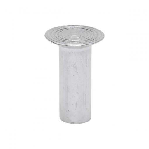 Nit aluminiu solid 27.3x9.5, diametru cap 18mm, Cod: DISEN26, Brand: BRECKNER GERMANY
