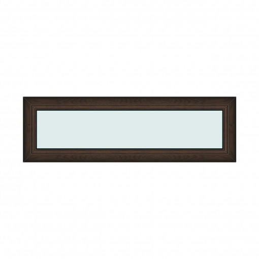 Iluminator 130x40cm, 1 canat, wenge (tabac), fix, Klass, 7cm, 6 camere