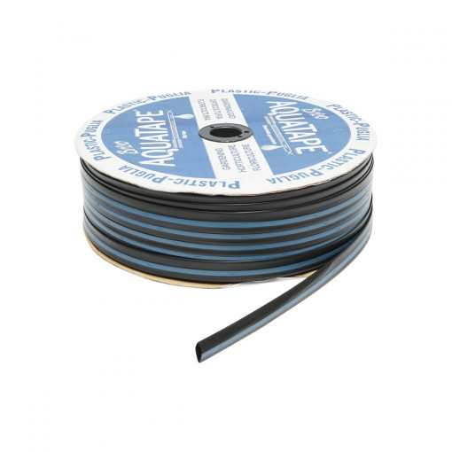 Banda picurare apa, rola 600M, 1.5L/h, D16mm, pas 10cm, AquaTape, Cod: DISLW27, Plastic-Puglia
